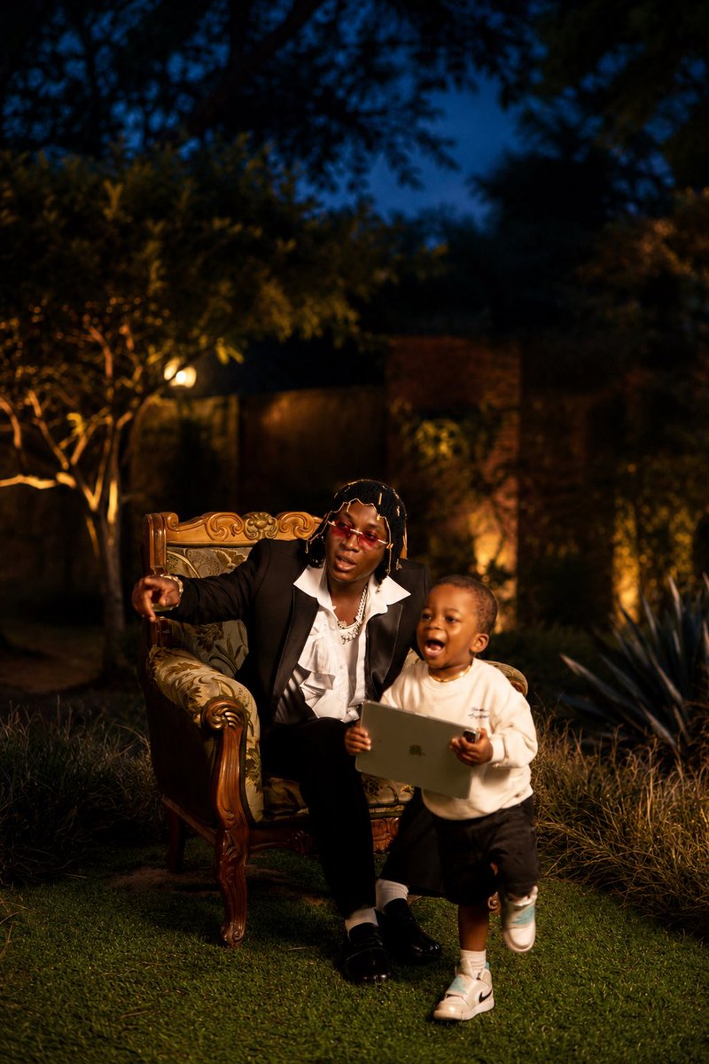 DavidAjeleti's tweet photo. Happy birthday to Bella Shmurda’s son 🎉
Shot this father-and-son moment on set and I still think we need a full lifestyle session.
@BellaShmurda one comment and I’m bringing the concept board. 📸

@Bellashmurda_ https://t.co/oMOuua4EOK