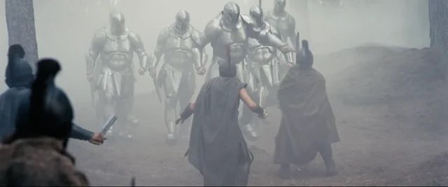 CyrilH44's tweet photo. Odysseus and his crew getting their ass beaten by an Iron Age civilisation after breaking Zeus’ law and ending the Bronze Age.

Nolan is a genius https://t.co/tviDzEoWCu