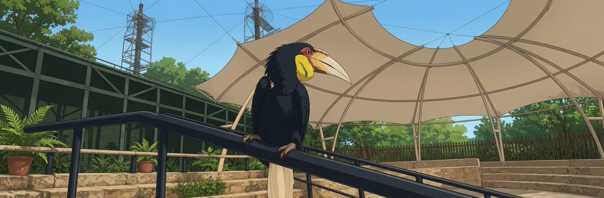 The Black Hornbill tweet media