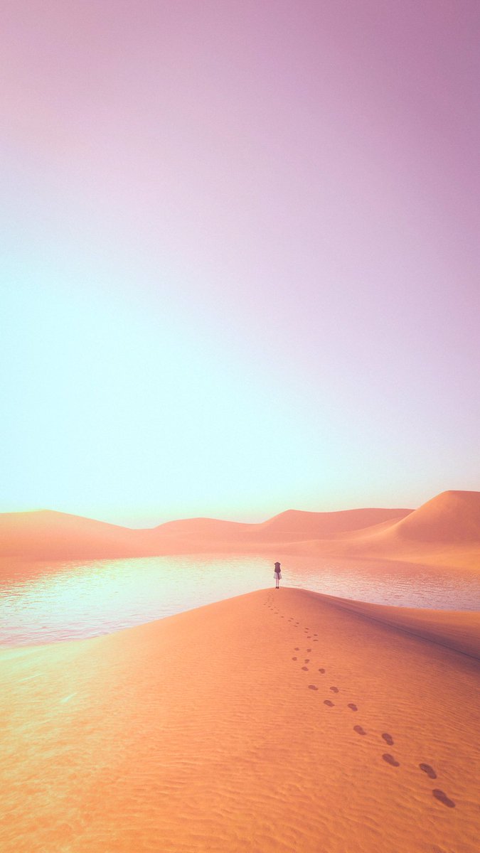 Yukichi26990880's tweet photo. ワールド名　Landscape_Desert
By うまへる
#VRChat_world紹介 https://t.co/UypXxYSAPN