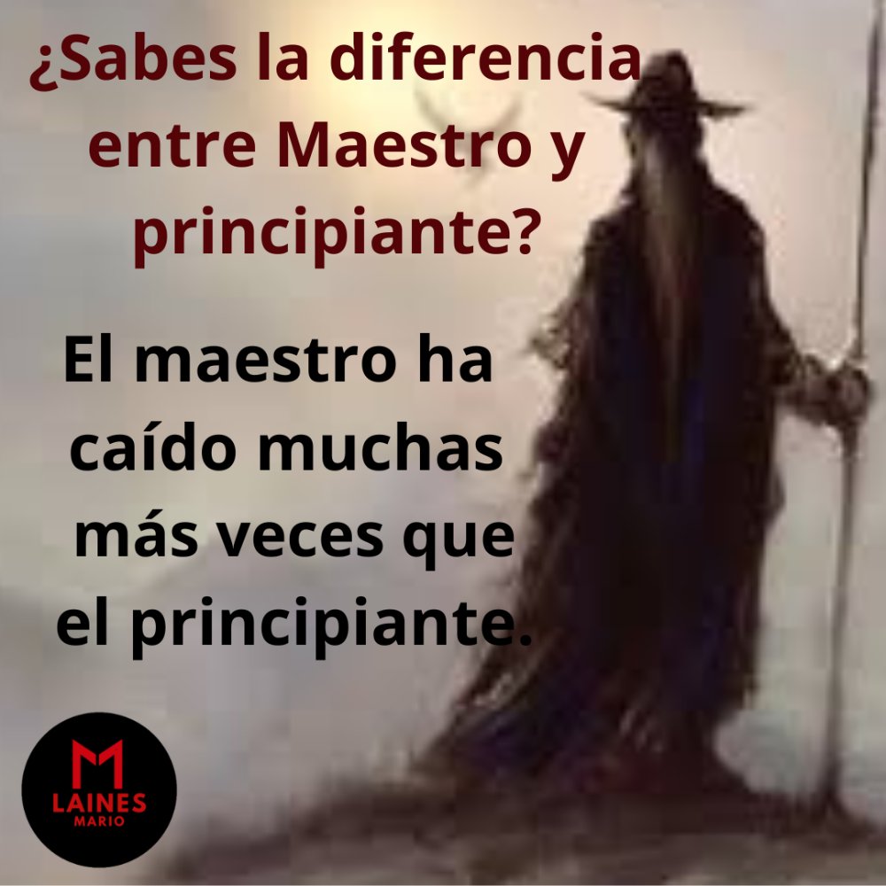 mariolainesp's tweet photo. "El éxito no consiste en no caer nunca, sino en levantarse cada vez que caemos."
— Oliver Goldsmith -- https://t.co/OPNeVBktnF