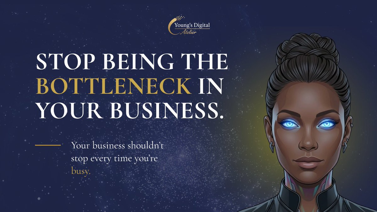 YoungsAtelier's tweet photo. If your business stops every time you step away...

You're the bottleneck.

NOVA-X helps founders organize context, manage information, and spend less time chasing tasks.

Build systems that scale with you.

Explore:
 /
 /

#FounderProductivity #AI #Startup #BuildInPublic #NOVA_X #YDA