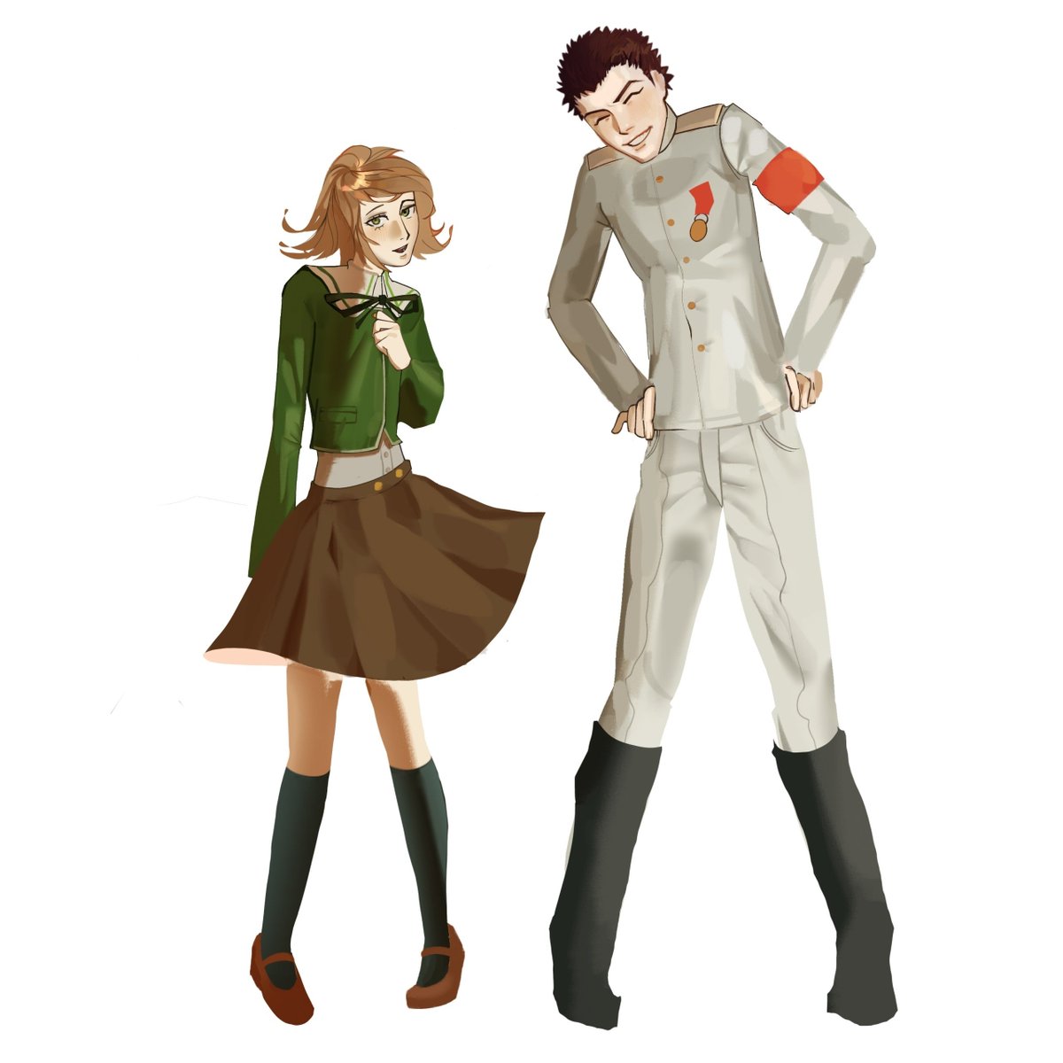 TRVTHX's tweet photo. #chihirofujisaki #kiyotakaishimaru #drtwt #Danganronpa https://t.co/QtzjIdwULd
