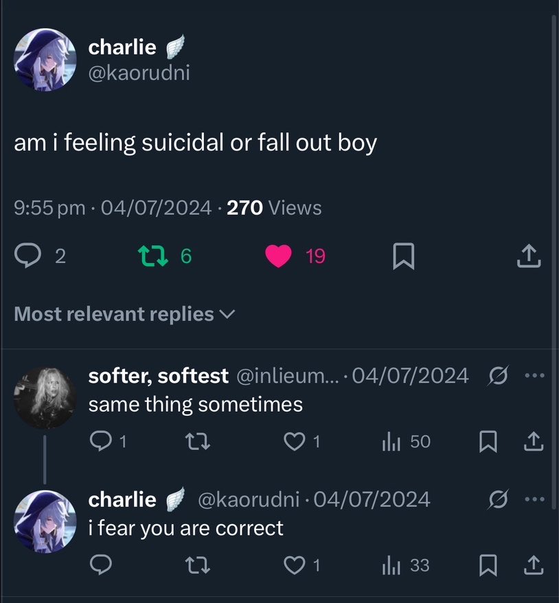 awayasavior's tweet photo. can #bandomtwt let me in pls i used to post some intellectual bangers https://t.co/GMf9yYU1Ic