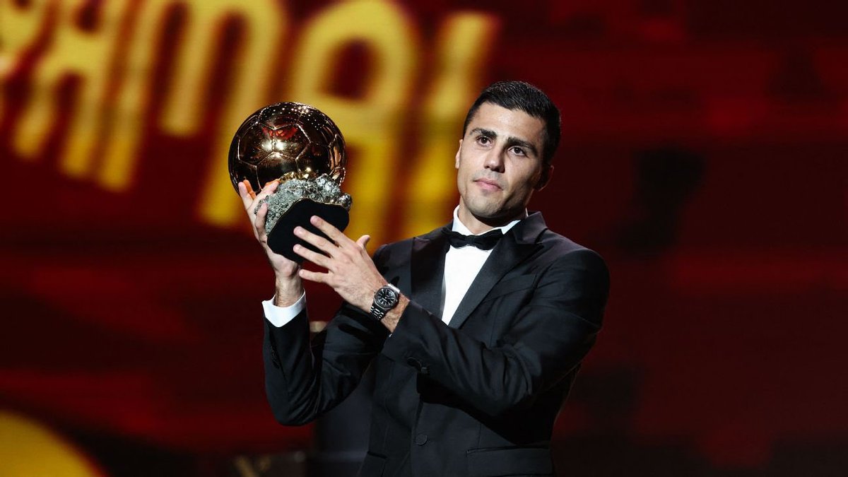 nautfcb's tweet photo. Madrid refused to see rodri lift the Ballon dOr-

but now they’re gonna flex they have a ballon dor winner in the team😭😭😭😭😭😭 https://t.co/frZTCfBJ4r