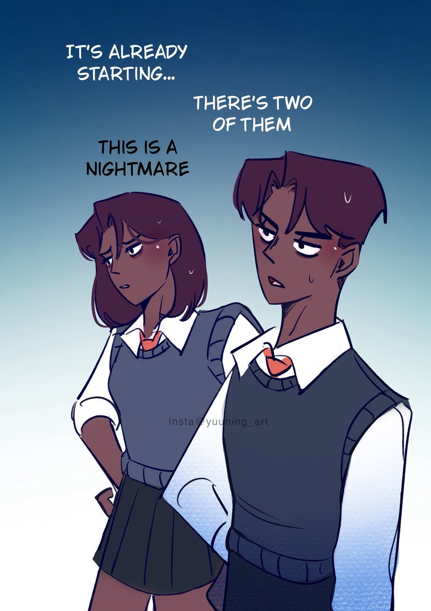 yuuarebad's tweet photo. [OC Comic - BLT Academy] Genderbend AU #bl #yaoi #yuri #gl https://t.co/1BSgGO4fzH