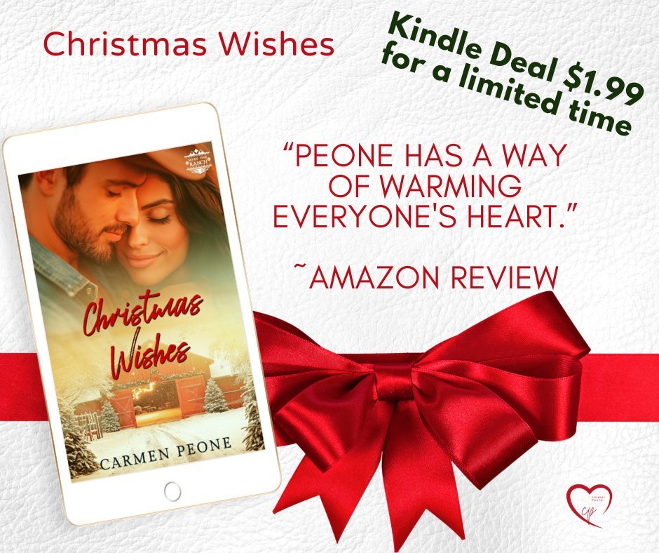 carmenpeone's tweet photo. 🎄🤠 Christmas in July? Don't mind if I do!

Escape to a snow-covered ranch filled with faith, family, second chances, and a little Christmas magic. ❤️

✨ Christmas Wishes is on Kindle sale now!
https://t.co/jK4v8y2FnP

#ChristmasInJuly #ChristianRomance #KindleSale https://t.co/vxeI3LMRNg