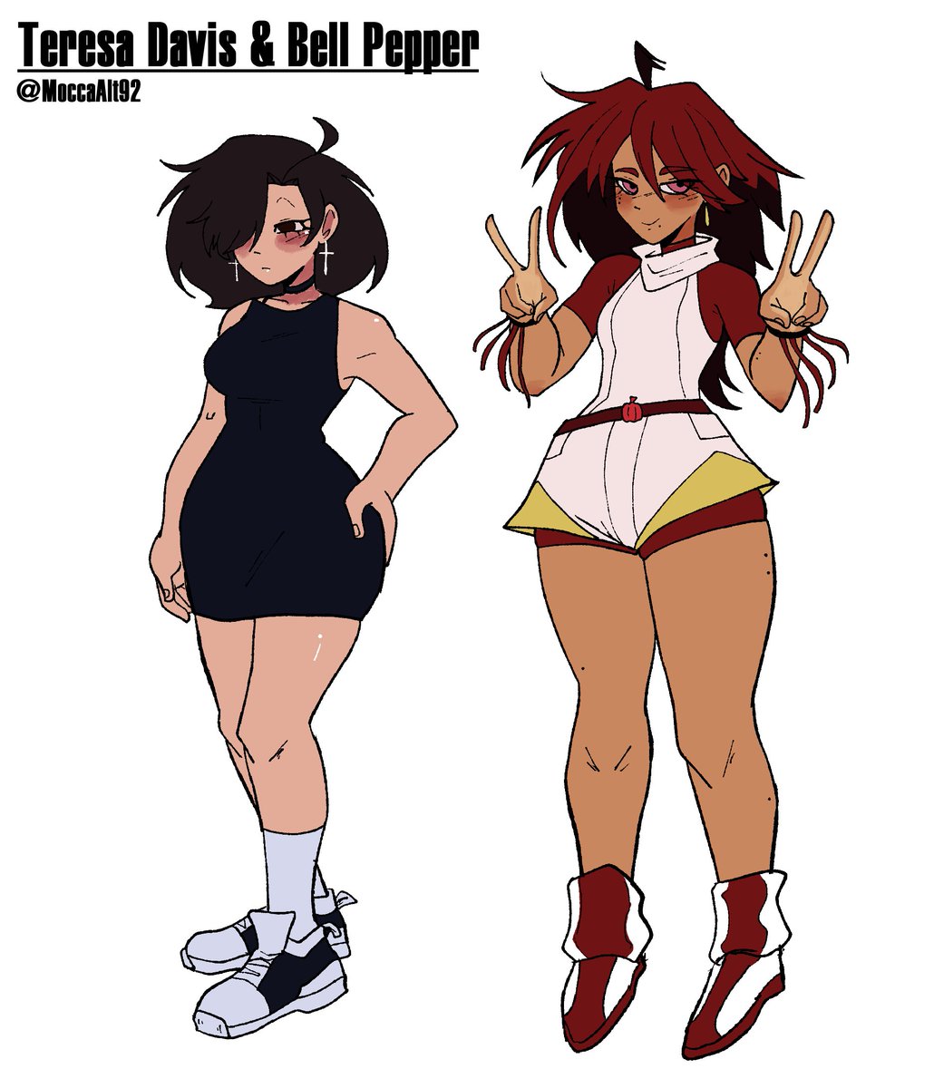MoccaAlt92's tweet photo. Character I designed for @SpiritCharlote, his name is Bell Pepper. It was fun to draw jdhdjsjsjdj https://t.co/ocd2ozD6vP