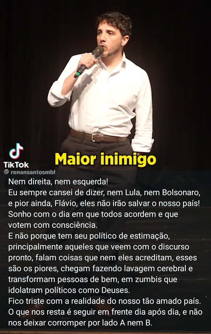 ogaloganho's tweet photo. Moro num arraial de 4k habitantes.
A primeira vez que vejo alguém falando dele aqui.

Essa moça é minha vizinha e amiga aqui do condomínio. Tem uma fazenda arrendada, estuda psicologia e ainda faz faxina. Sempre foi avessa à política. https://t.co/Y1wpbflC9o