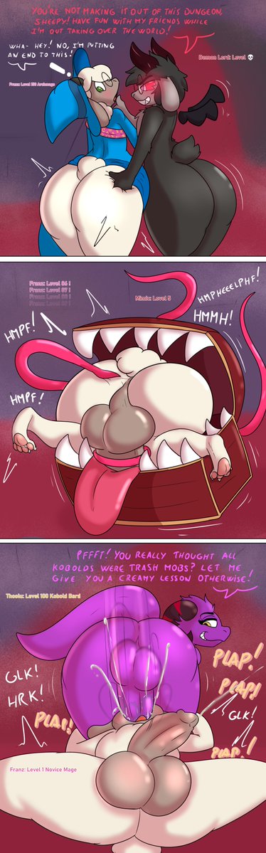 Starit_d's tweet photo. Commission for Franz.

Someone thought he was high enough to beat the Dungeon.

(Incluyes alt versions with cumflation) https://t.co/glxzIE6Jtm