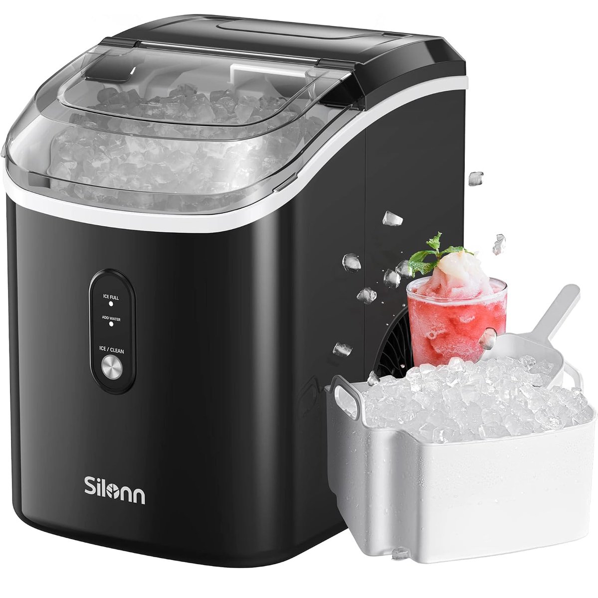 _bm2030's tweet photo. 🧊 Love soft, chewable nugget ice?
The Silonn Nugget Ice Maker makes up to 36 lbs of ice daily with self-cleaning and a compact design—perfect for your kitchen, office, or RV. ❄️
🔥 Get yours today 👇
 https://t.co/ZVgm6n0Oy2
✨ No more last-minute ice runs. Enjoy café-style iced coffee, sodas, and frozen drinks anytime!
#AmazonFinds #AmazonDeals #NuggetIce #IceMaker #KitchenGadgets