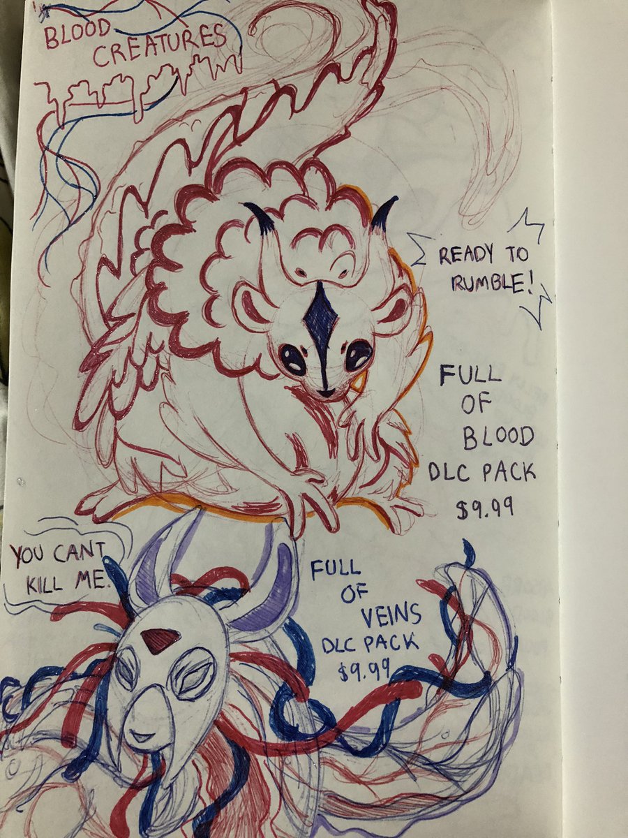 Sirulyn's tweet photo. My bloodful scug… 

ft @/ klmutie’s veinful scug on the bottom of the second image…! Awww so cute! https://t.co/Dd87xGvHMW