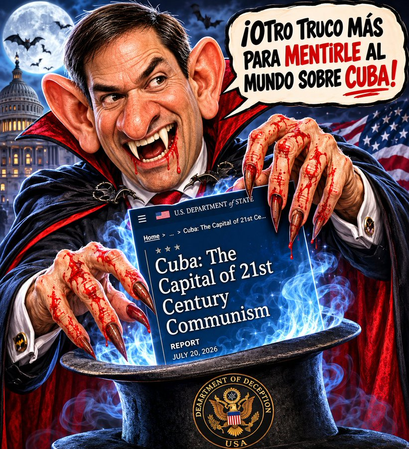 consulcubamty's tweet photo. #CubaNoEsUnaAmenaza La administración yanki de #EEUU sí lo es! https://t.co/xJNvFSf6fQ