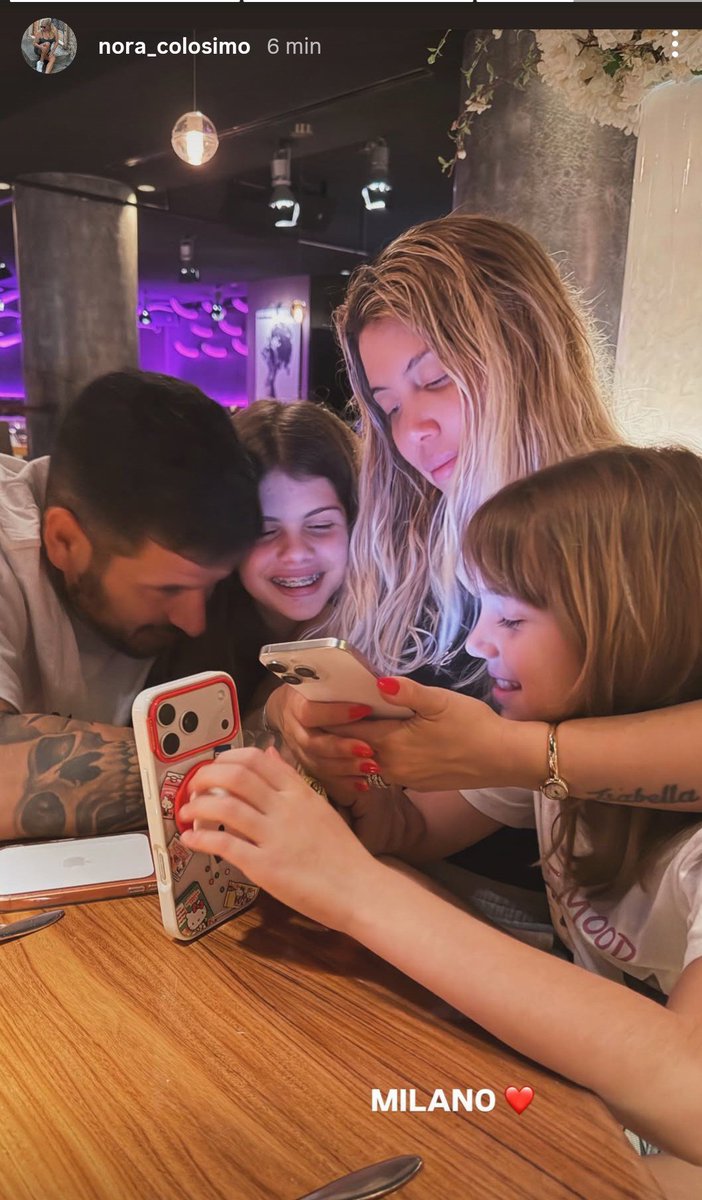 Enlopicante_'s tweet photo. Wanda Nara junto a sus hijas y Martín Migueles en Milano 🇮🇹
#WandaNara #MartínMigueles https://t.co/mhce7L4x0g