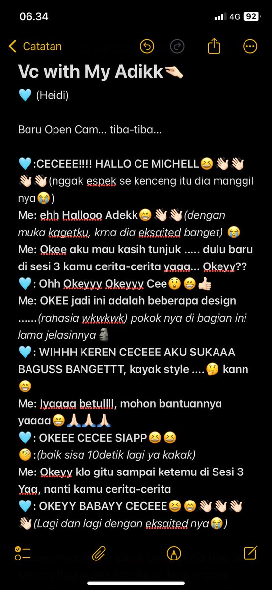 mchlsfra's tweet photo. @Heidi_JKT48 LUCUKKK BANGET KAMU DEKKK, AKHHHH🤏🏻😭😭

kak @LeavyBarkawi69 kapan vc? kata heidi😆

#HeiVc https://t.co/btTmH7ohf6