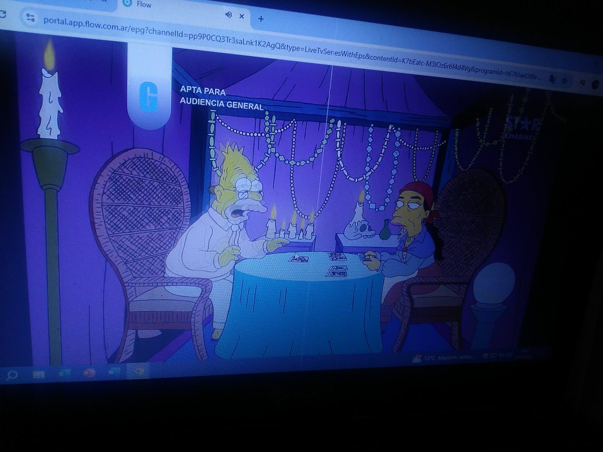 MatiMetrovich's tweet photo. Abraham Simpson @seballapur en #LosSimpson Temporada 21 episodio #CampeonesOlimpicos en @STARChannelLA 👨👩🥌🇨🇦❄ https://t.co/QFoCl8EoyT