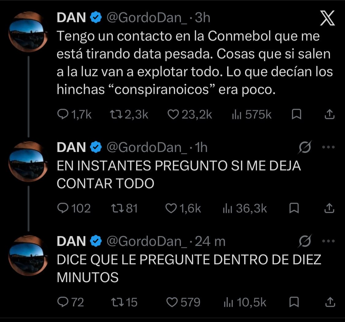 TommyShelby_30's tweet photo. Lo retrasados que son los dirigentes de la AFA y Conmebol que cayeron en el bait más obvio de la historia.

JAJAJAJJAJAJAJJAJAJJAJJAJQ https://t.co/H0s7LW7llG