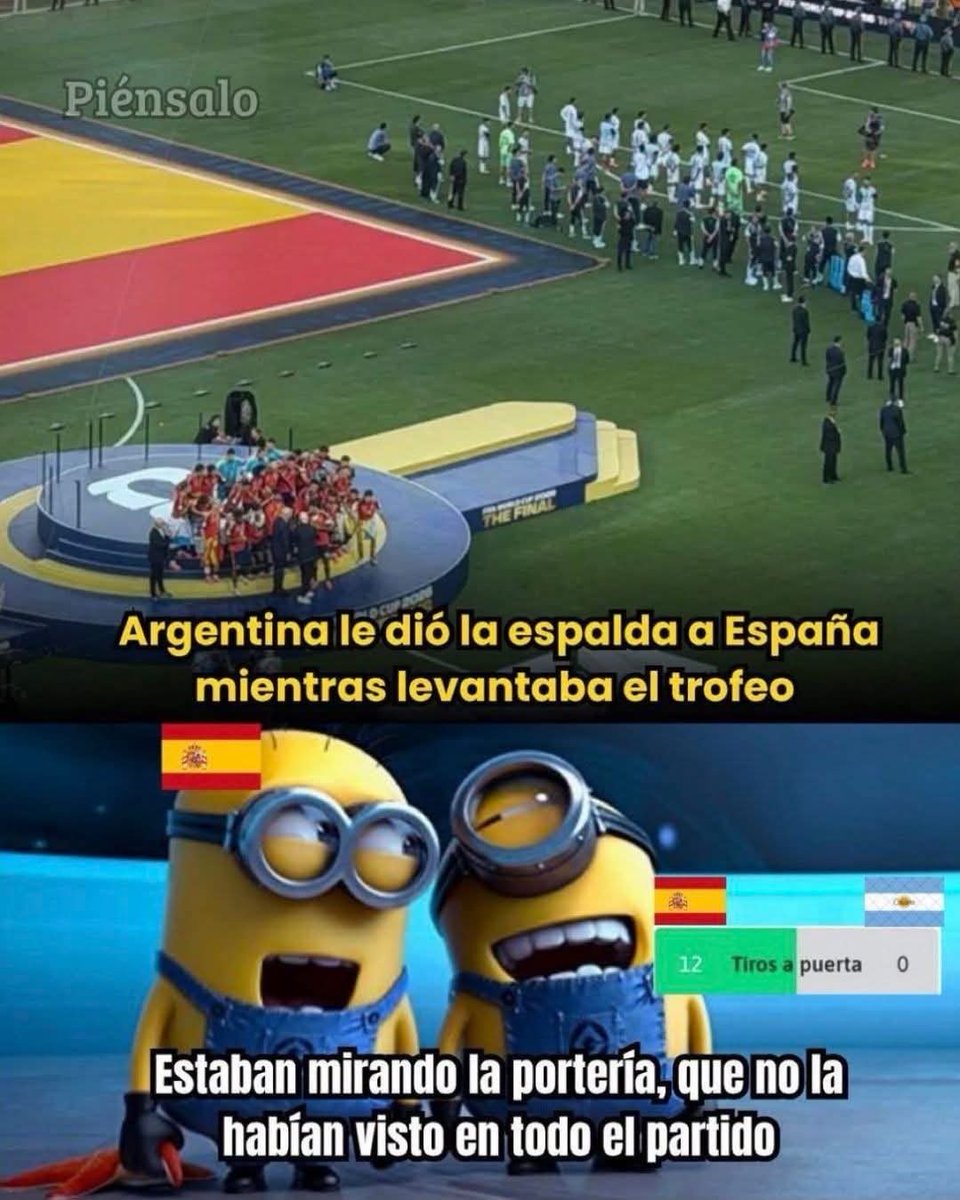 lakas1987's tweet photo. #mundialdefútbol2026 El verdadero motivo por el cual Argentina le dio la espalda a España 😂 https://t.co/5CTCqrvyHc