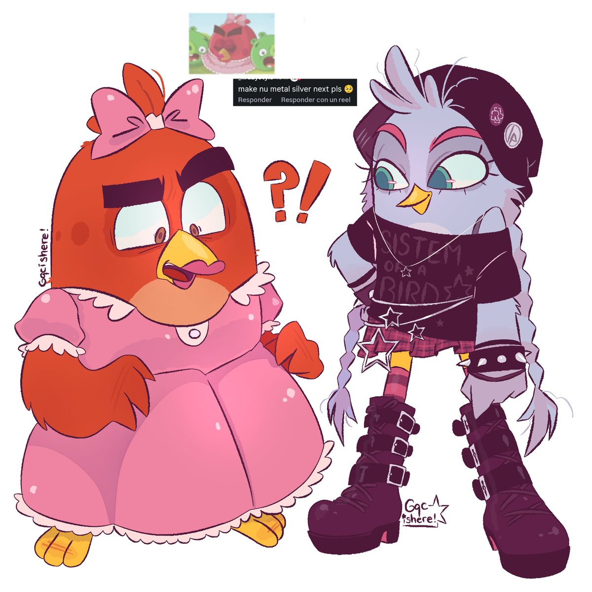 Gqcishere's tweet photo. Uhh..
#angrybirds #angrybirdsmovie2 #angrybirdstoons #redilver https://t.co/5VRiCO4ihN