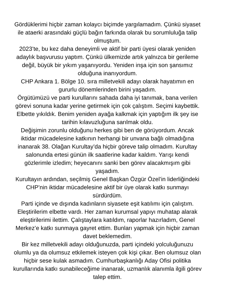 TopkayaSevinc's tweet photo. İlk ve son kez bu kadar BEN diyeceğim! #CHP https://t.co/DjHeGqm4Ho