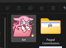 UsagiBaka1's tweet photo. LOOK AT WHAT I DID!!! I saw someone post their folders being customized AND IT'S ACTUALLY SO CUTEEE!!

I wonder if anyone would like YCHs of theseeee!! Imagine each of your folders to be customized TAT https://t.co/J276h27fMz