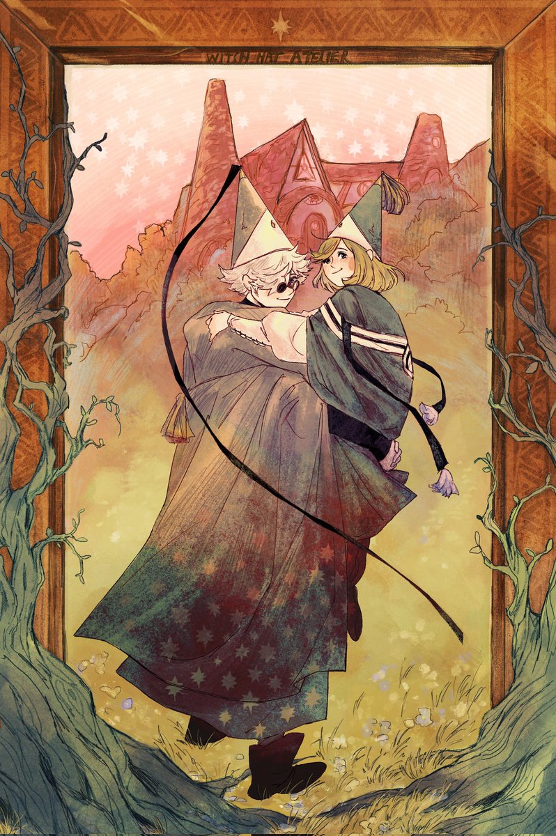 stickymaelk's tweet photo. Happy 10th anniversary to Witch Hat Atelier!! 🧡
#Δ帽子 #witchhatatelier https://t.co/kFRt6I69S2