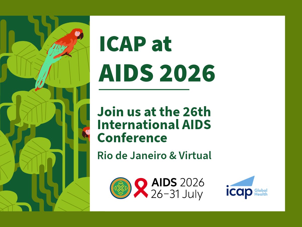 ICAP_ColumbiaU's tweet photo. Join ICAP at #AIDS2026! Our team will participate in satellite sessions, present posters, facilitate workshops, and share insights from our work around the world. https://t.co/aDkeutlipQ