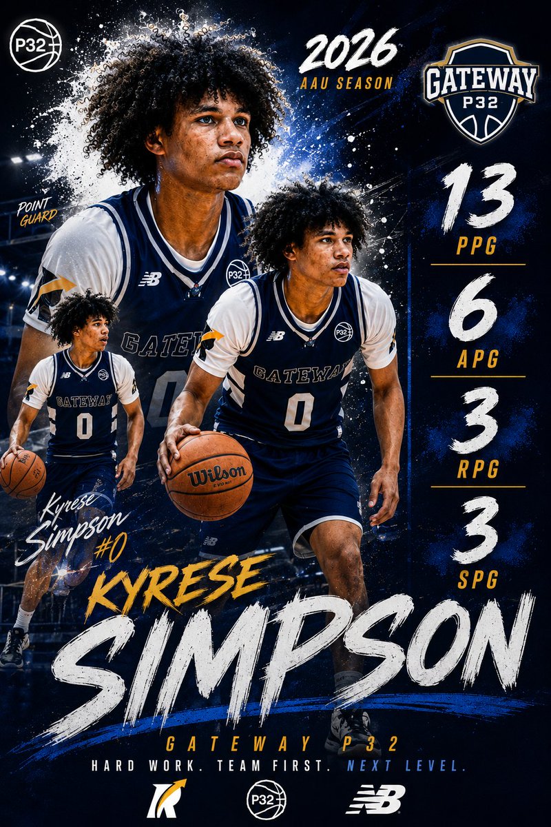 Kyrese2027's tweet photo. The perfect way to close out my AAU career. 18-0. @p32league 17U Champions. 🏆Grateful for every teammate, coach, opponent, and supporter who has been apart of my journey. 

@MBA2026Bball @GatewayBBall @PrepHoopsMO @OzarkMntConf  @Revocruit @GradyMajors https://t.co/7CzSHUKWqD