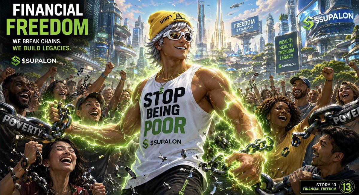 SUPALON_PUMPFUN's tweet photo. The power was never just the meme.

The power is the community behind it. 

One mission.

One movement.

One #SUPA family.

Built together.
 Growing together.

$SUPALON

We brake chains and build legacy. https://t.co/IsoyqbFIJ6