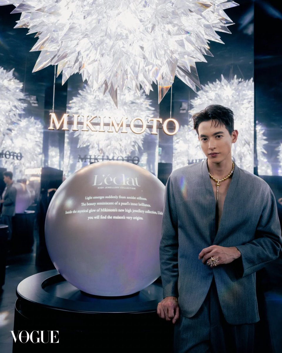 JamesJiFC's tweet photo. @Jirayu_jj @VogueThailand ติดตาม One Day With James Special Episode ได้แล้วที่ YouTube: Vogue Thailand

#jirayu_jj #เจมส์จิรายุ #เจมส์จิ #Mikimoto
Cr.@VogueThailand https://t.co/6NA2MtFqHE
