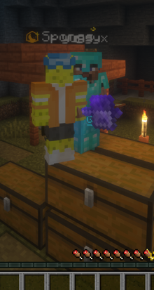 Spongs_'s tweet photo. we control the mace together on the server forever https://t.co/aIS4lsUmam