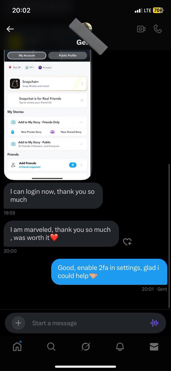 EffeDenis's tweet photo. Crack her Snap memories to catch a cheater
{€} ><%%..
View "My Eyes Only" undetected using my brute force hack⛓️‍💥

#snaphack #nolimit #momson #snapchateens
#Snapgod #monkeyapp #teenagegirls #buyingcontent #paypigs ] https://t.co/w16thoBZGc