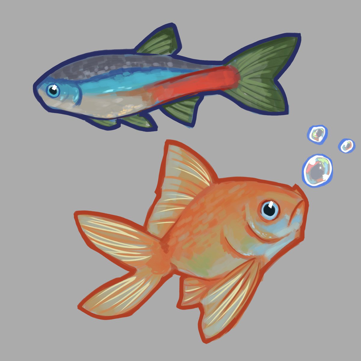 goblinrottie's tweet photo. some feesh doodles #artㅤㅤㅤㅤ https://t.co/QVrWtQ03uI