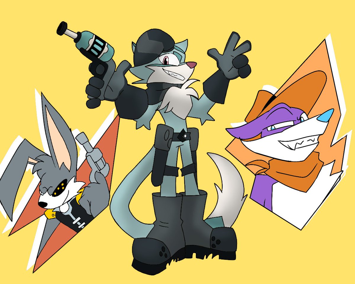 maria_Bluecool's tweet photo. Gun slingers
#SlingertheOcelot #JackRabbit #FangtheHunter https://t.co/CW6zwBNkim
