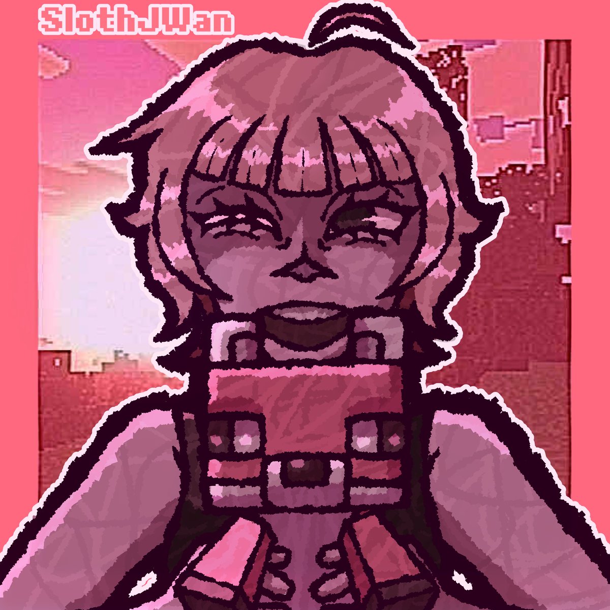 SlothJWan's tweet photo. Dibuje a mi Bestie con su hijo (lo mate yo) en Minecraft :>

#art #digitalart  #minecraft https://t.co/Cve2dDtWDS