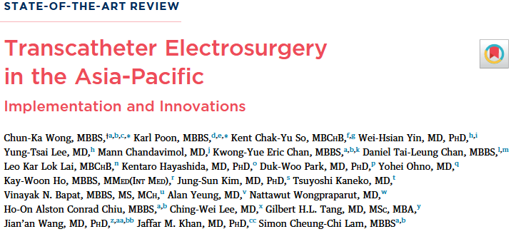 tpchlibrary's tweet photo. Congratulations to #TPCH's K. Poon for their work on the publication "Transcatheter Electrosurgery in the Asia-Pacific"
https://t.co/oOVyX8hQF3 https://t.co/spWjS8u6Ds