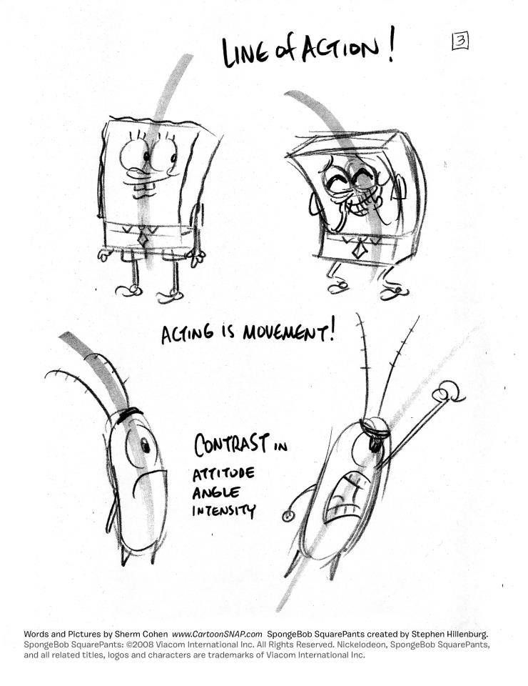 ArtofSpongeBob2's tweet photo. Various drawing tips by the great @ShermCohen https://t.co/sCVSxOx3BO