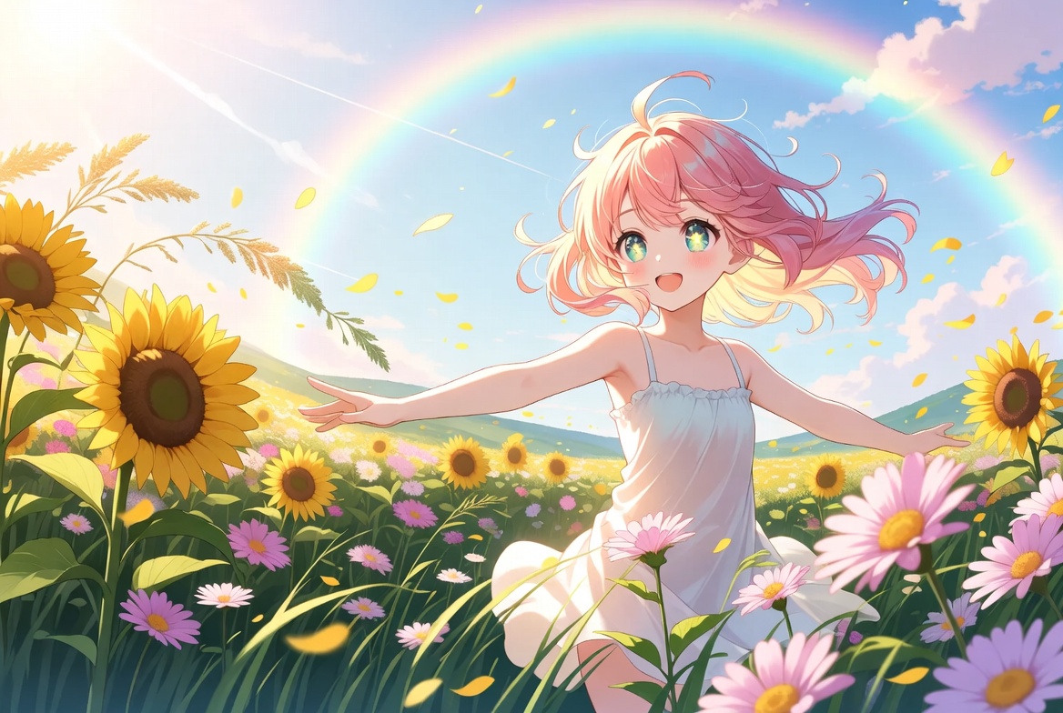 eoixn's tweet photo. 夏風は花の指揮者🌻

ゆらゆら草花がおどる🍃
るんるん風も歌いだす🎵

ひらひら花びらくるり🌸
笑顔もくるくる回る😊

今日の空へありがとう✨
季節のダンスが続くよ🌈

#草花 #花のある暮らし #ひまわり https://t.co/g1WTwFyNyl