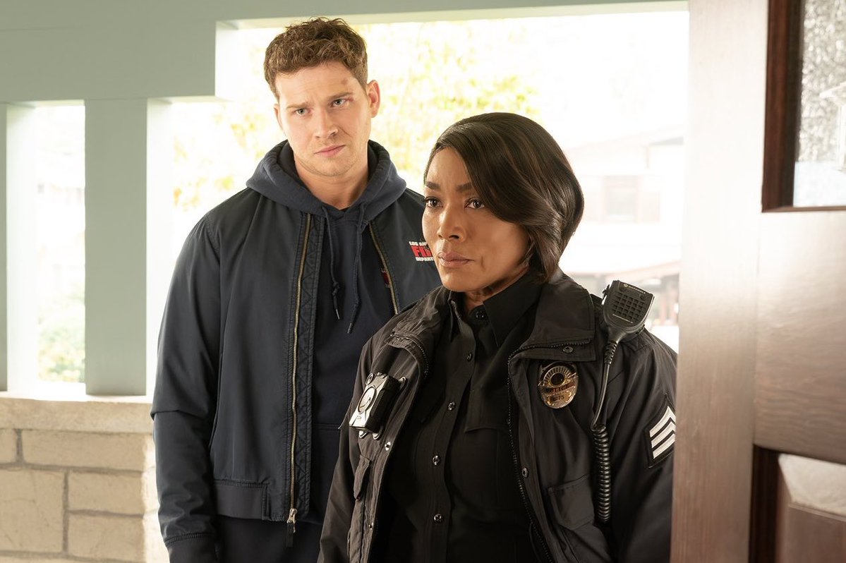 911TVNEWS's tweet photo. Filming for 9-1-1 Season 10 will now start July 27th. 

Crew have returned to work this week and prep is underway. https://t.co/rQ53r3moNs