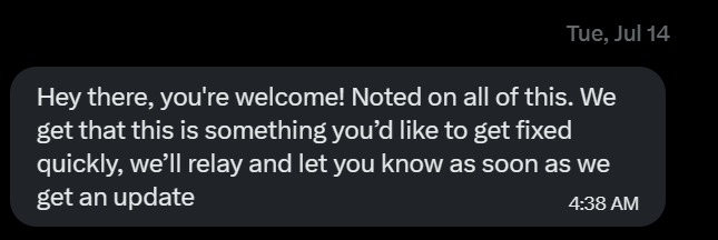 mollywake11's tweet photo. @YouTubeCreators Hi, could you please provide an update on this case? It has been 8 days since I was told it had been escalated, and I haven’t received any further information. Please check with the internal team. Thank you. https://t.co/H8wGiSfMEY