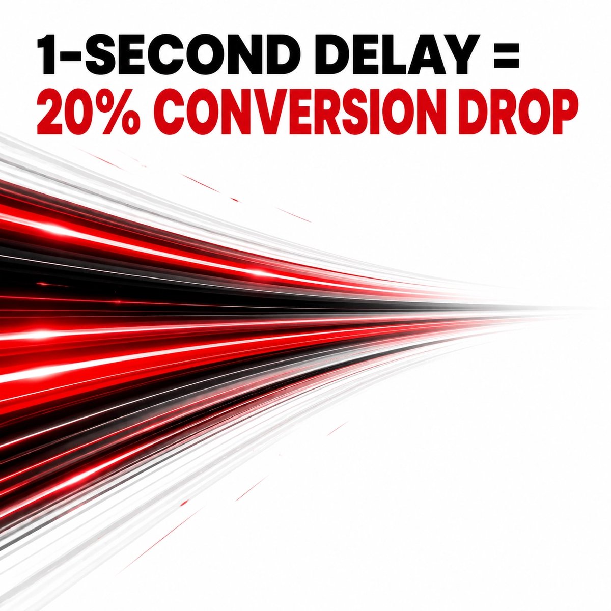 BrachaDesigns's tweet photo. A 1-second delay kills 20% of your conversions. Brutal, right? On Long Island, speed isn't a luxury: it’s the difference between a lead and a lost customer. Let's fix that. #WebDesign #LongIsland #Speed #CRO https://t.co/jtOomI2uaC