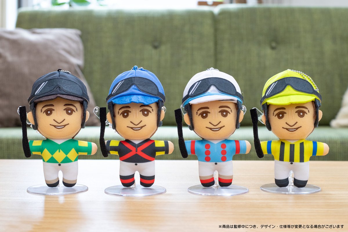sarakore_info's tweet photo. ／
ジョッキーぬいぐるみ
第2弾が発売決定‼️
＼

今回はなんと #クリストフ・ルメール 騎手が登場✨
デフォルメながら特徴をとらえたデザインに仕上がっています👀

2026年冬頃、全国のアミューズメント施設にて発売予定🏇
詳細は後日お知らせいたします📢 https://t.co/IGiG8AGsQh