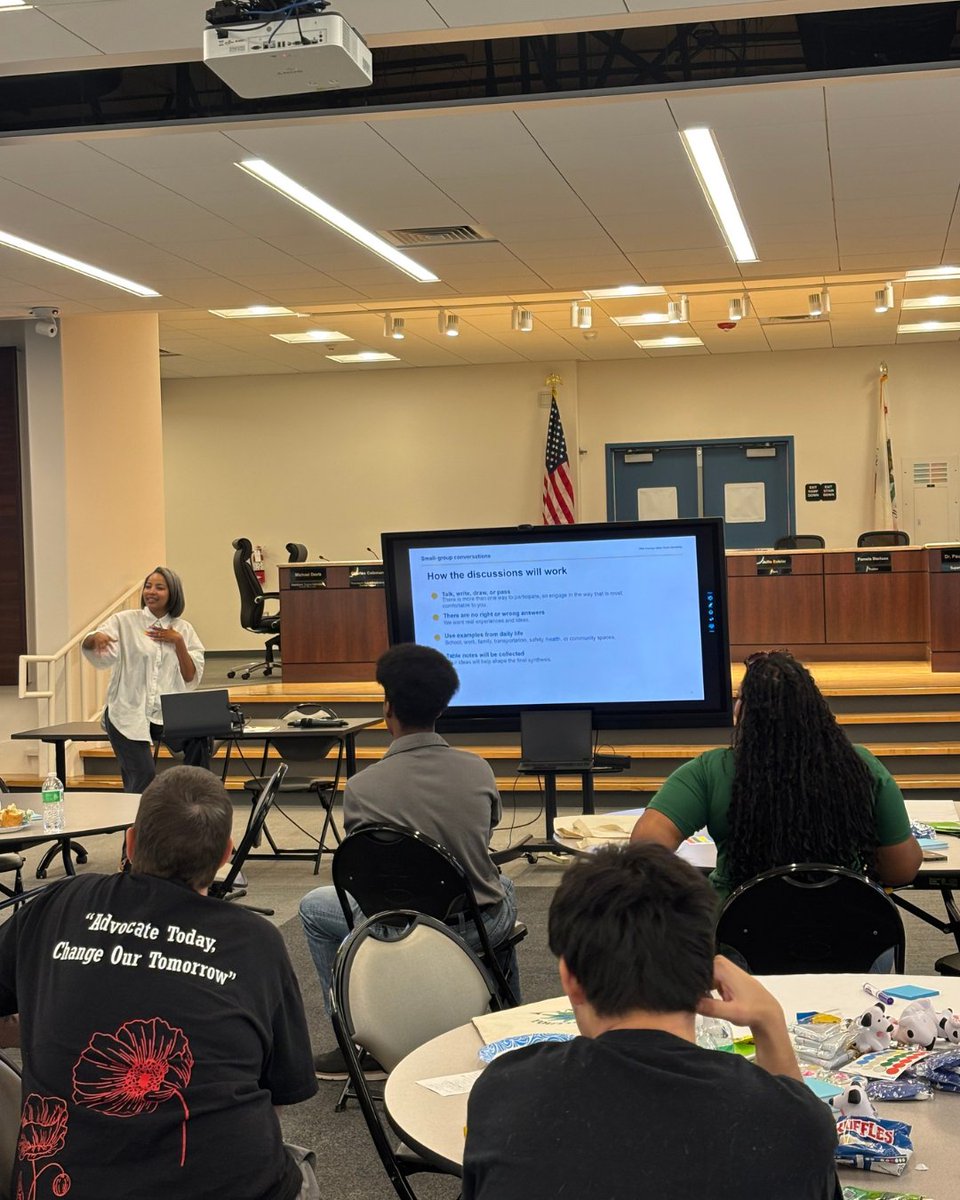 LACountyARDI's tweet photo. Over the weekend, #LACountyARDI and @lacountyyouth welcomed youth from the Antelope Valley for a dynamic afternoon of connection, conversation, and action. The group discussed community priorities and shared their perspectives to help shape the region's future. https://t.co/65R9yy9wov