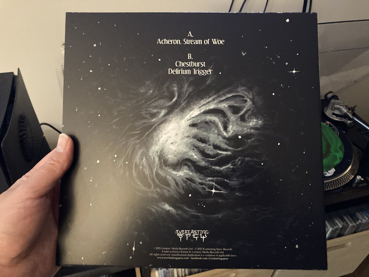 RageoftheMage's tweet photo. Hideous Divinity - LV426

Got a rare one for #techdeathtuesday this time. Some Alien inspired tech death from across the pond. I’ve been looking for this for two years so coming across it on Discogs was an instant buy for me. The “acid blood” variant is a nice touch too. https://t.co/Oic7EDXzfe