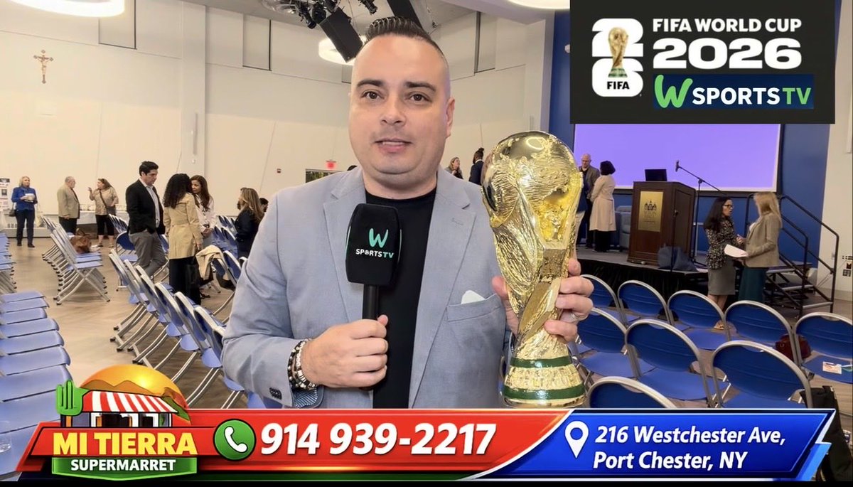 WSPORTSTV7's tweet photo. La Copa Mundial de la FIFA es el trofeo más prestigioso del fútbol. Fabricada en oro macizo de 18 quilates, mide 36,8 cm de altura y pesa aproximadamente 6,2 kg. La copa original permanece bajo custodia de la FIFA y no se entrega de forma definitiva al campeón. https://t.co/YpuTWvrjtG