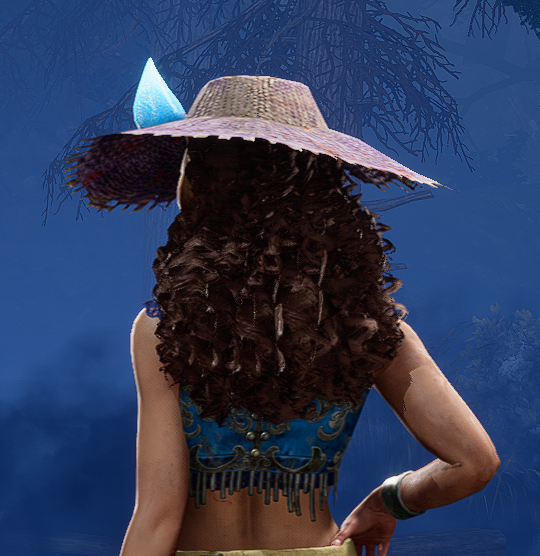 ticoslayed's tweet photo. sighs at the most beautiful hairs being unusable because of rift themed accessories https://t.co/GZo4sRXec9
