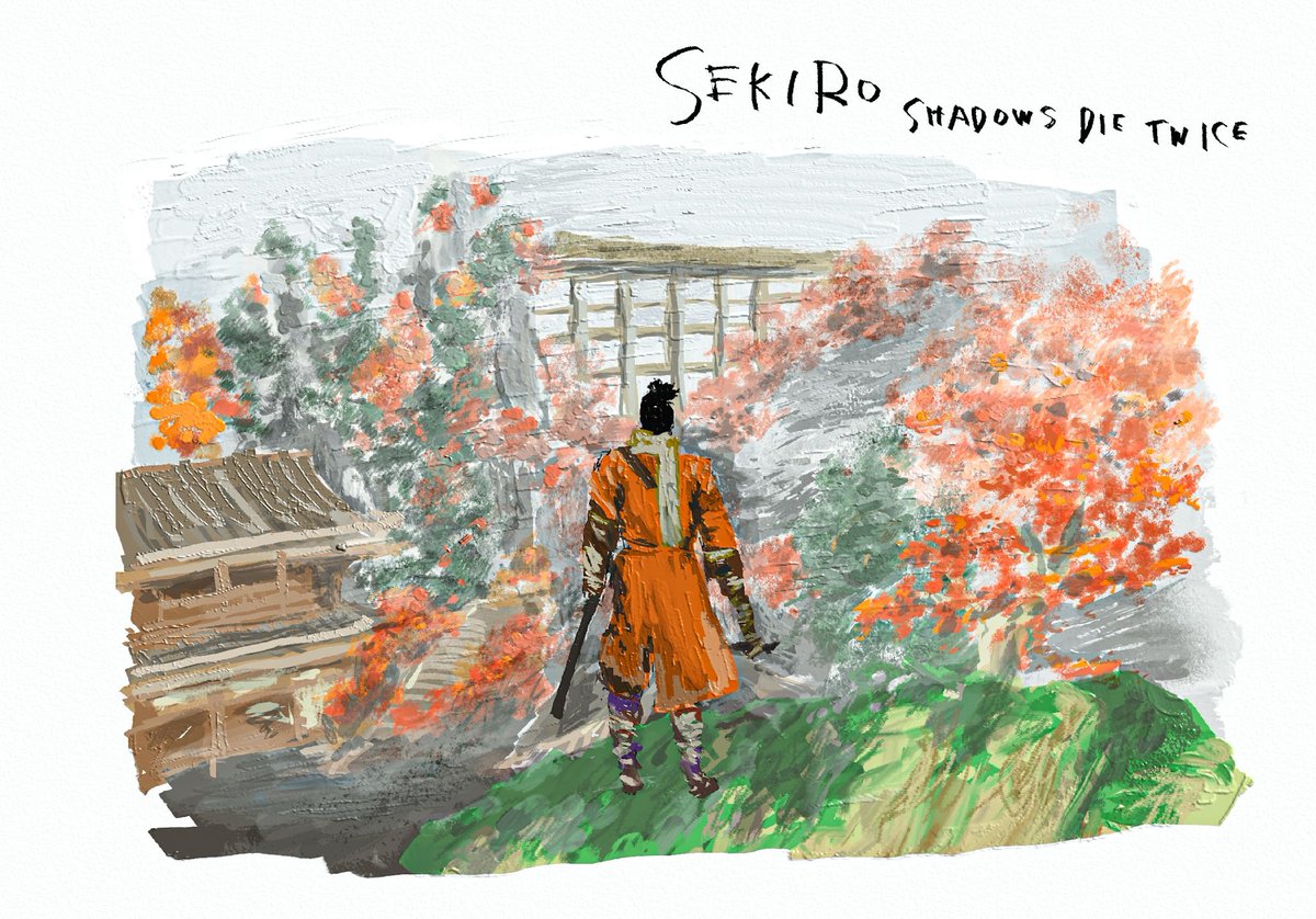 panrkgk's tweet photo. Sketch🖌️
#SEKIRO https://t.co/IggmBIPRpn