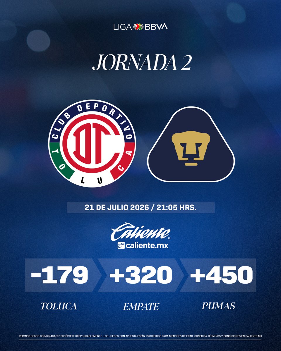 LigaBBVAMX's tweet photo. ¿Escarlatas o Universitarios? 👹🆚🐾
¡Regístrate ahora en @calientesports y RECIBE $1,000 DE REGALO para comenzar a apostar! 📲 Da clic aquí: https://t.co/ydZDyHivMI
🔥 #MásAcciónMásDiversión | #Momios | #TOLUNAM https://t.co/eoyWtfpdtE