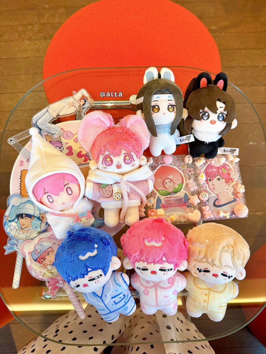 alta_obitsu's tweet photo. 🌸밤비 생일🎂 망무도 함께 🩵♥️ https://t.co/RtixOhpsSH
