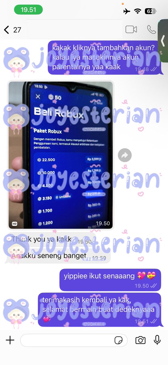 sainmt's tweet photo. robux untuk roblox kids 🫶 https://t.co/mTGjijdn4x